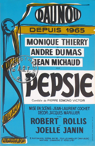 l'affiche originale: Pepsie *
