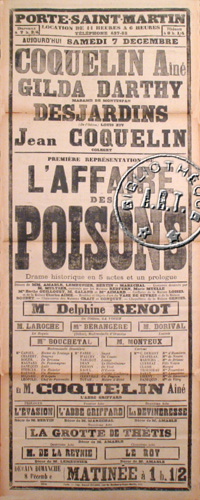 l'affiche originale: L'Affaire des poisons