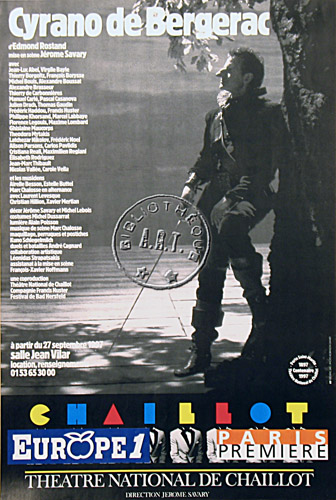 l'affiche originale: Cyrano de Bergerac