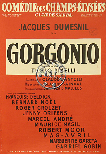 l'affiche originale: Gorgonio