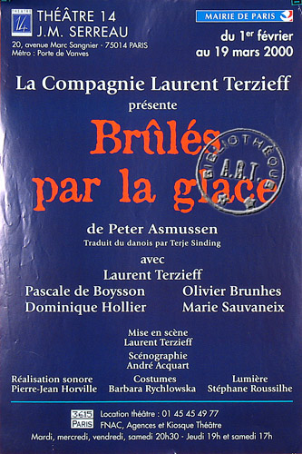 l'affiche originale: Brûlés par les glaces