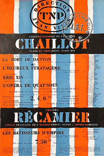 l'affiche originale: La Mort de Danton