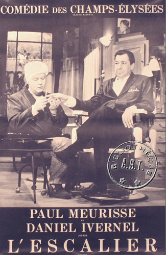 l'affiche originale: L'Escalier