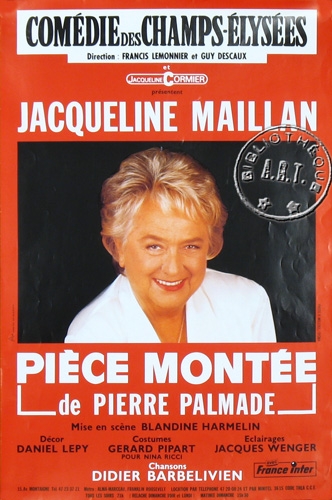 l'affiche originale: Pièce montée