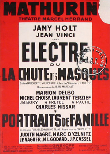 l'affiche originale: Portraits de famille