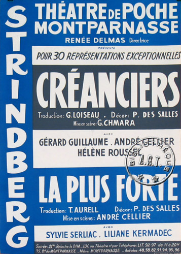 l'affiche originale: La Plus forte