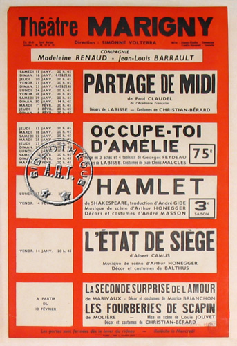 l'affiche originale: Partage de midi