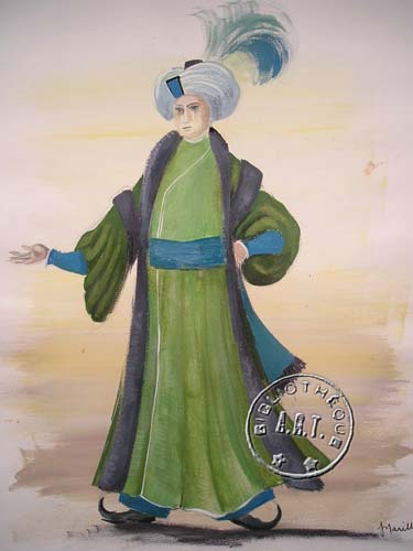 Les maquettes de décors et de costumes de théâtre