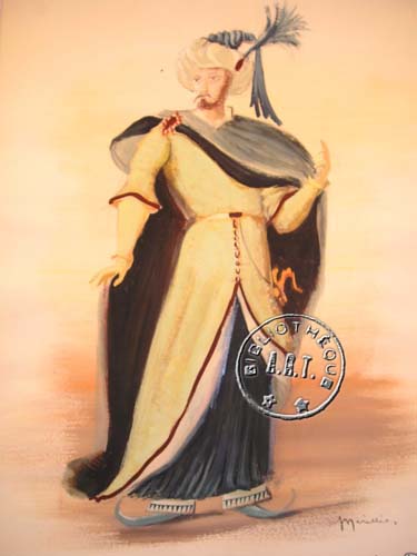 Les maquettes de décors et de costumes de théâtre