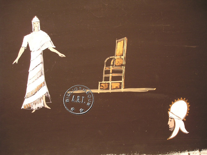 Les maquettes de décors et de costumes de théâtre