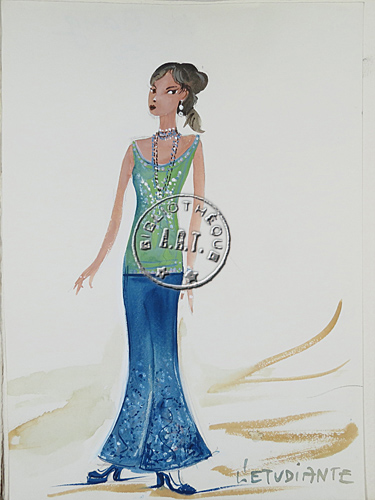 Les maquettes de décors et de costumes de théâtre