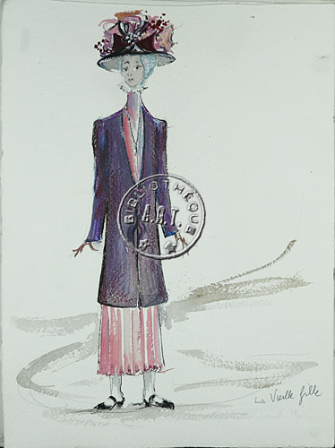 Les maquettes de décors et de costumes de théâtre