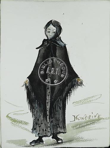 Les maquettes de décors et de costumes de théâtre