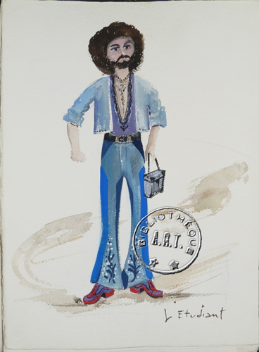 Les maquettes de décors et de costumes de théâtre