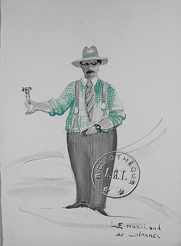 Les maquettes de décors et de costumes de théâtre