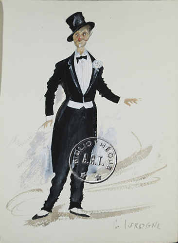 Les maquettes de décors et de costumes de théâtre