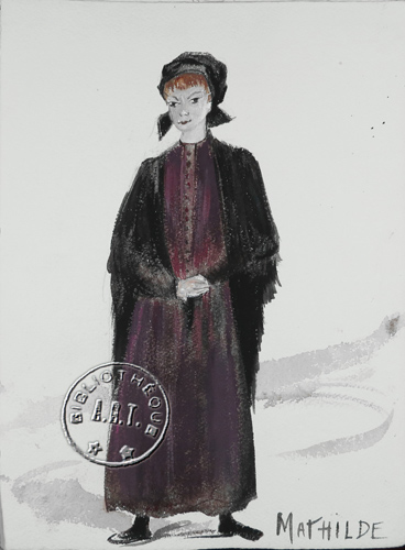 Les maquettes de décors et de costumes de théâtre