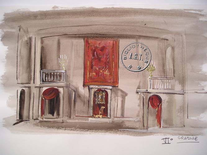 Les maquettes de décors et de costumes de théâtre