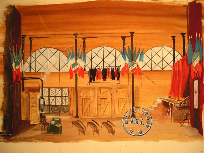 Les maquettes de décors et de costumes de théâtre