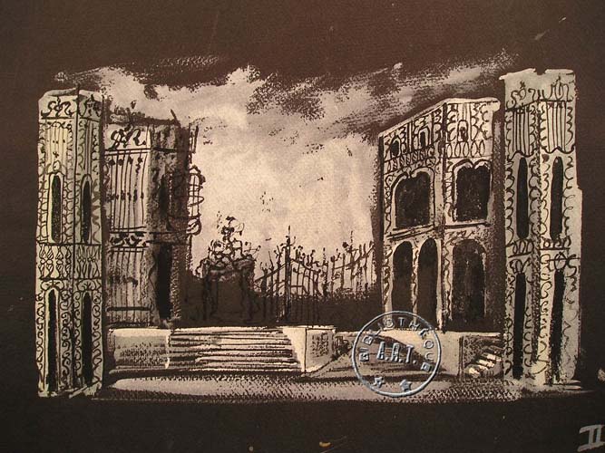 Les maquettes de décors et de costumes de théâtre