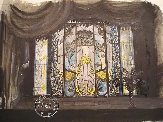 les décors et costumes de Extravagant Mister Wilde (l') de Raymond GÉRÔME - 1983