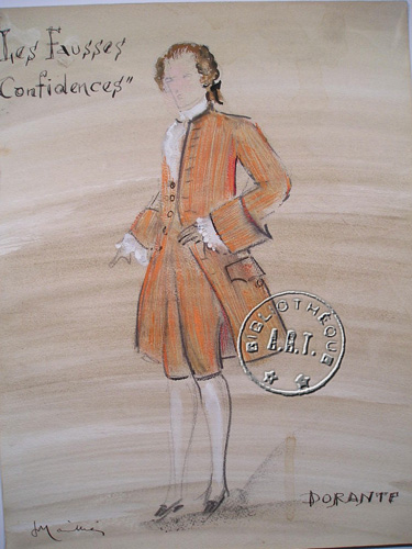 Les maquettes de décors et de costumes de théâtre