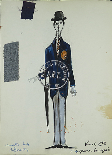 Les maquettes de décors et de costumes de théâtre