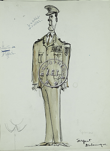 Les maquettes de décors et de costumes de théâtre