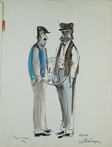 Les maquettes de décors et de costumes de théâtre