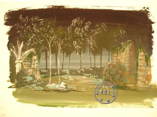 Les maquettes de décors et de costumes de théâtre