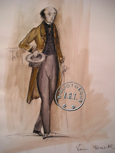 Les maquettes de décors et de costumes de théâtre