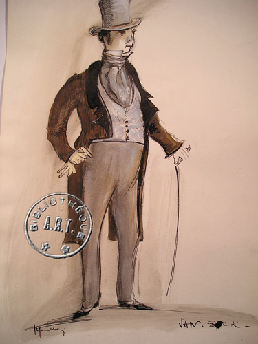 Les maquettes de décors et de costumes de théâtre