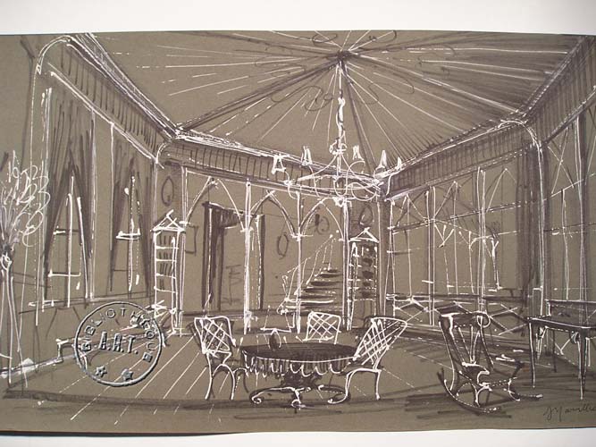 Les maquettes de décors et de costumes de théâtre