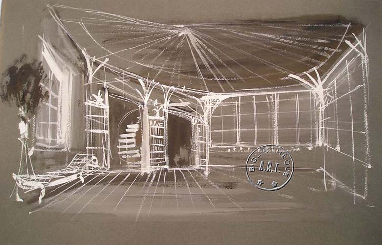 Les maquettes de décors et de costumes de théâtre