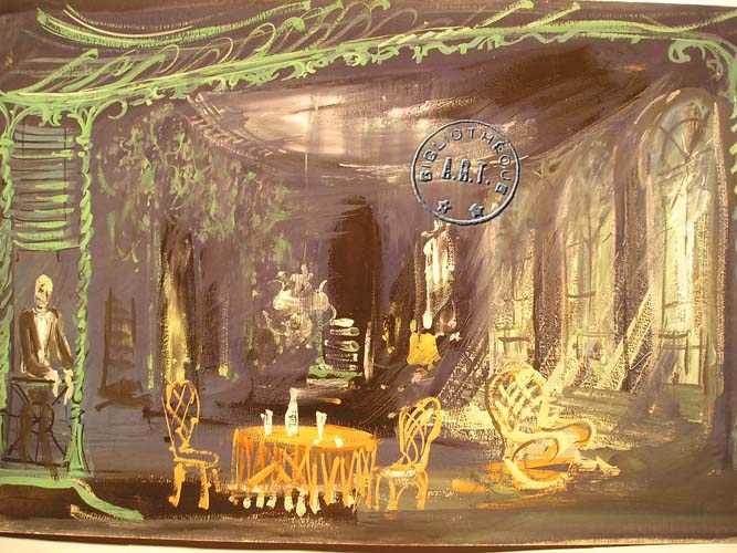 Les maquettes de décors et de costumes de théâtre