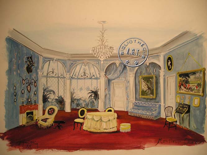 les décors et costumes de Monsieur chasse ! de Georges FEYDEAU - 1988-1989