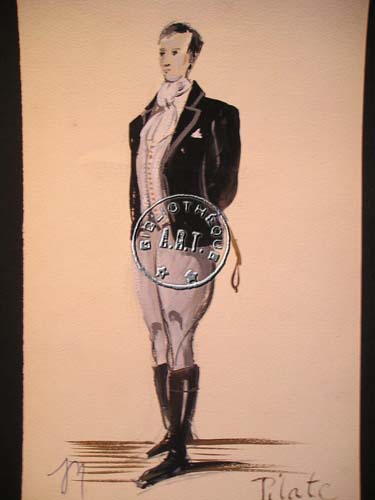 Les maquettes de décors et de costumes de théâtre