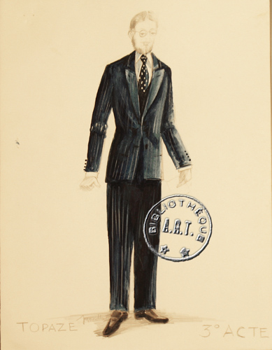 Les maquettes de décors et de costumes de théâtre