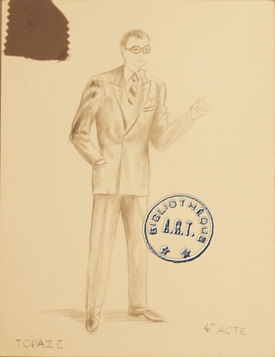 Les maquettes de décors et de costumes de théâtre