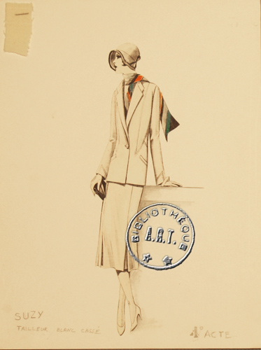 Les maquettes de décors et de costumes de théâtre