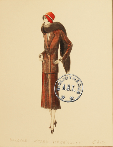 Les maquettes de décors et de costumes de théâtre