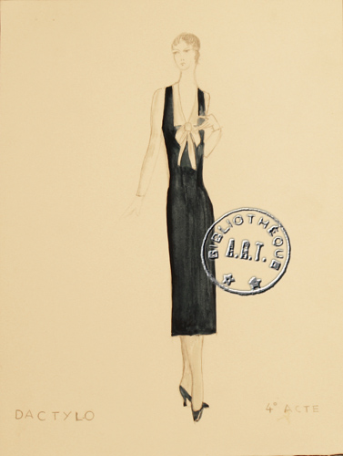Les maquettes de décors et de costumes de théâtre