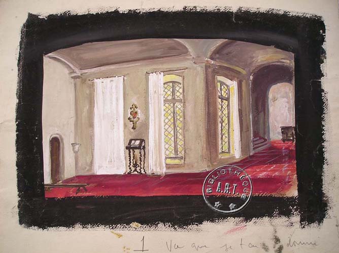 les décors et costumes de Vie que je tai donnée (la) de Luigi PIRANDELLO - 1953