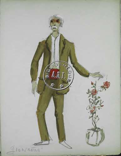 Les maquettes de décors et de costumes de théâtre