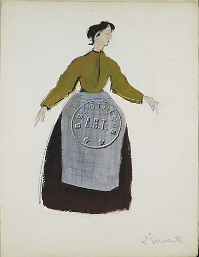 Les maquettes de décors et de costumes de théâtre