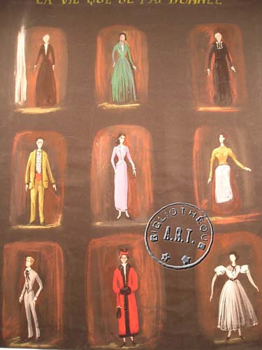 Les maquettes de décors et de costumes de théâtre