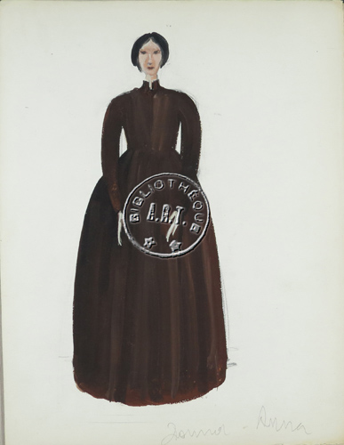 Les maquettes de décors et de costumes de théâtre