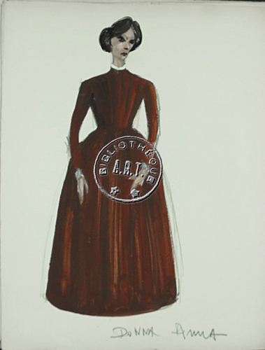 Les maquettes de décors et de costumes de théâtre