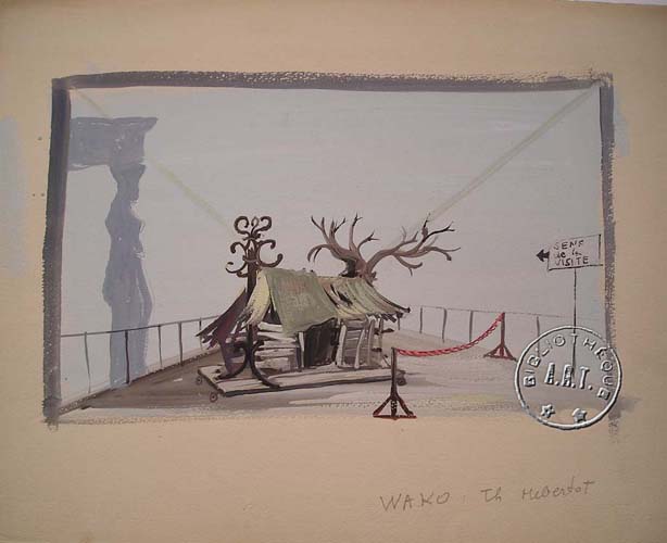 les décors et costumes de Wako de Roger DUCHEMIN - 1956
