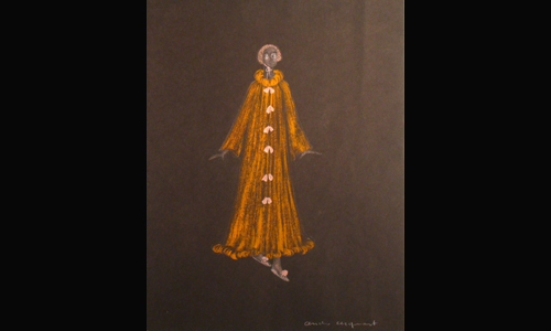 Les maquettes de décors et de costumes de théâtre